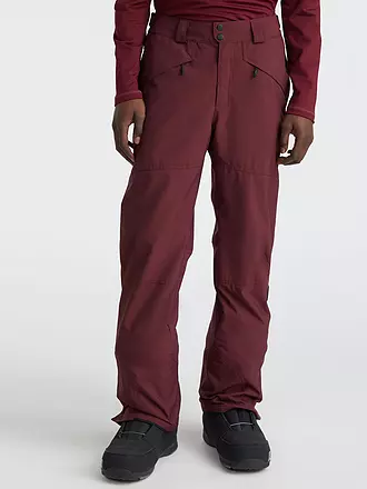 O'NEILL | Pantaloni da snowboard Hammer da uomo | dunkelrot